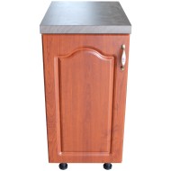 Corp inferior cu 1 Usa Stanga Zebra, Wenge/MDF Cedru Mustata, blat Beton 40 x 85 x 60 Corp inferior cu 1 Usa Stanga Zebra, Wenge/MDF Cedru Mustata, blat Beton 40 x 85 x 60